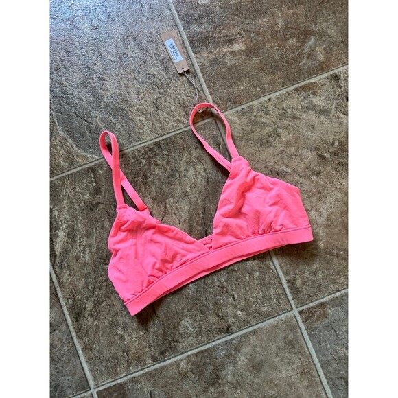 Skims Fits Everybody Triangle Bralette Sorbet Small - Picture 5 of 9
